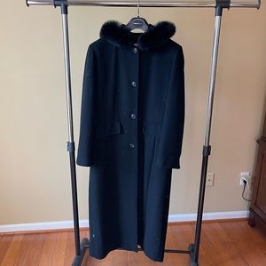 Calvin Klein Fur-lined Coat